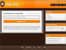 Tablet Screenshot of image-maps.com